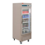 Glass Door Commercial Refrigerator 23 Cu.ft Stainless Steel Reach in Upright Merchandiser - Image 3