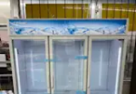 Three Glass Door Merchandiser Refrigerator with LED Lighting - Image 2