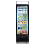 WESTLAKE 1-Glass Door, WKR-28GB Commercial 24" Reach-In Merchandiser — 13 Cu.ft | Cubigel + ETL + NSF + DOE