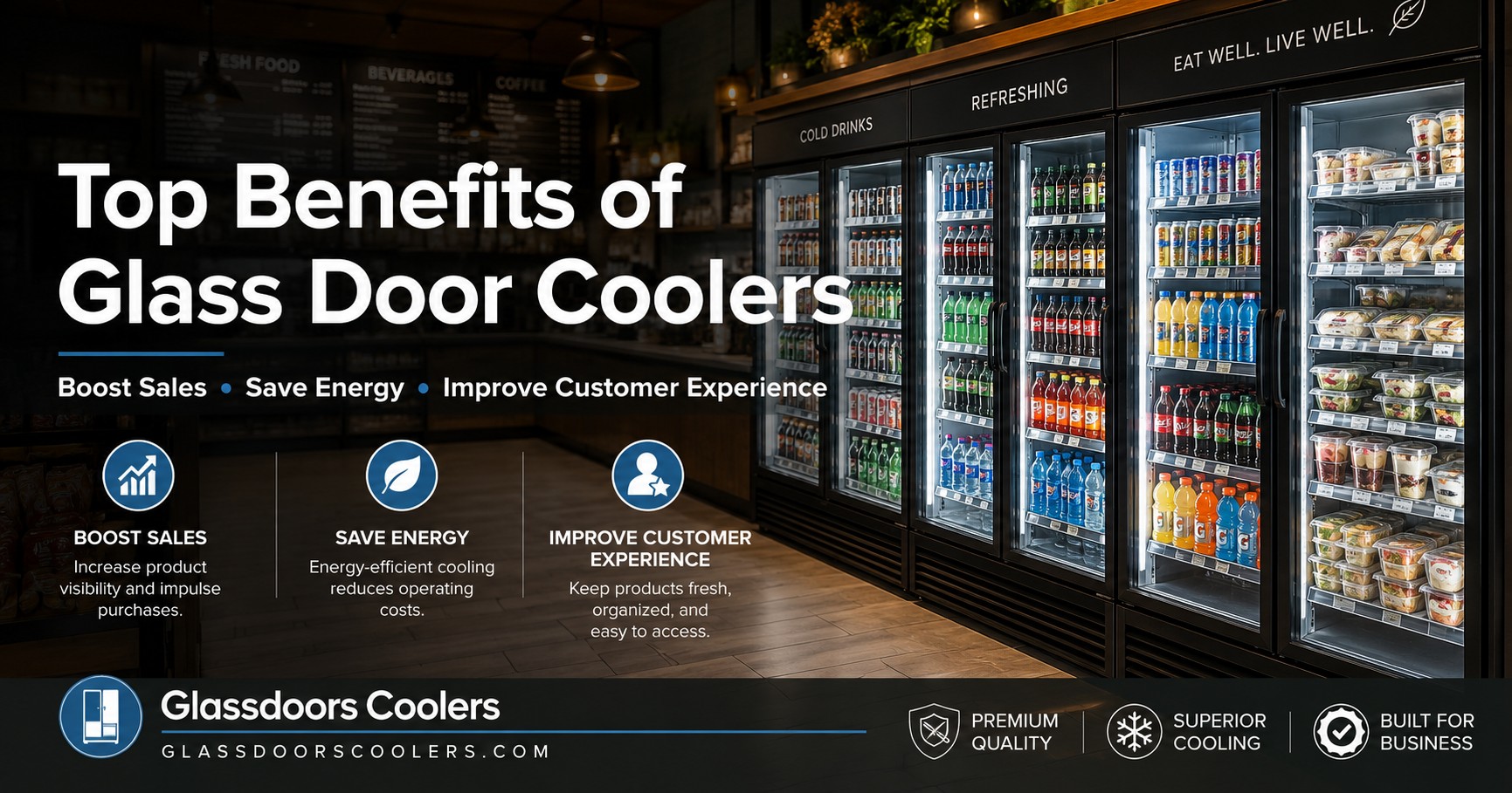 Benefits of Glass Door Coolers