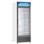 Unity U-GM1 24" One Glass Door Merchandiser Refrigerator with LED Lighting
