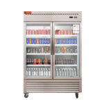 2 Glass Door 54" Commercial Reach-In Refrigerator